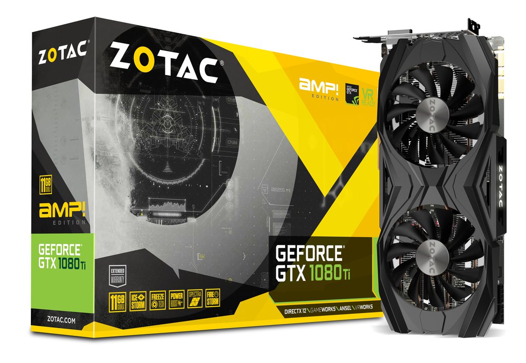 ZOTAC AMP EXTREME 지포스 GTX1080 Ti D5X 11GB