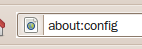 주소창에 about:config라고 입력합니다.